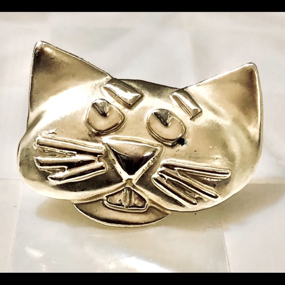⭐️ RARE ⭐️ UNIQUE ⭐️ Vintage Cat Dog AJC Earrings - Picture 2 of 8